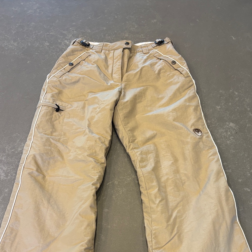 Columbia Teen Girls Tan Ski Snowboard  Pants